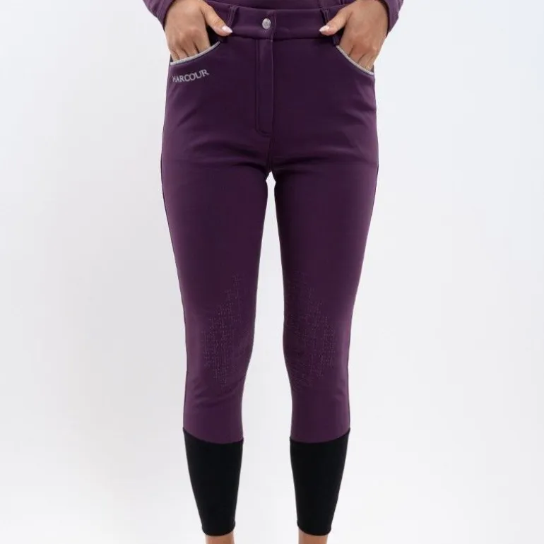 Pantalon équitation femme déperlant doublé polaire Jaipur - Harcour