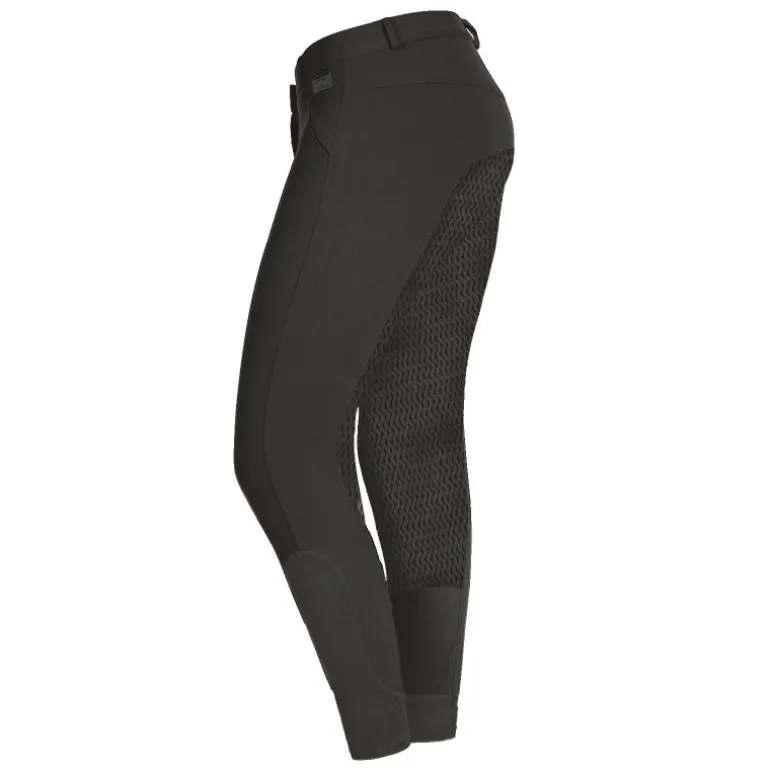 Pantalon équitation fond silicone femme grande taille Dalhia - Elt