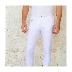 Pantalon équitation microfibre basanes Homme Miky - For Horses
