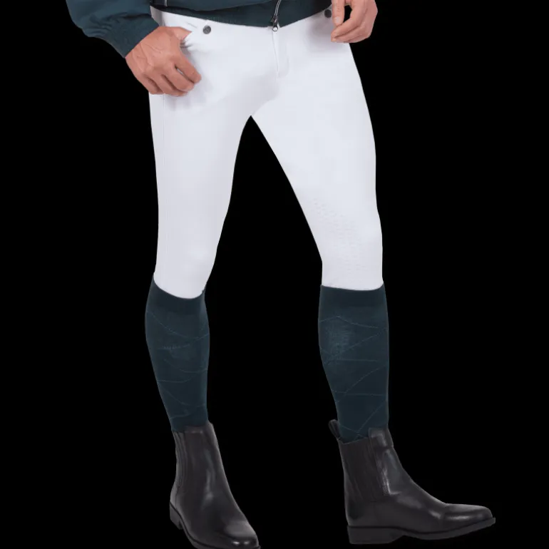 Pantalon équitation microfibre Homme Active Grip - Elt