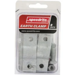 Pince de mise à la terre galvanisé clôture cheval lot de 3 - Speedrite