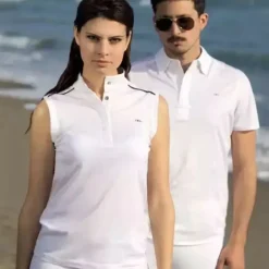 Polo de concours femme sans manches Monza - Alessandro Albanese