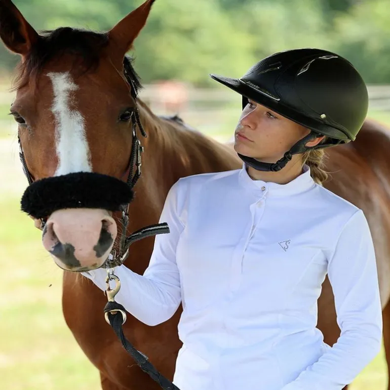 Polo de concours manches longues Femme - Kevin Staut Collection