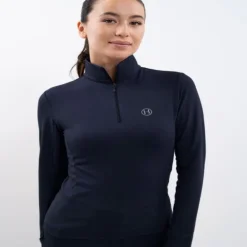 Polo équitation femme hiver manches longues Atlantic - Harcour