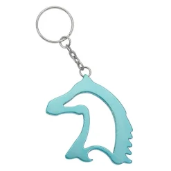 Porte clé et décapsuleur motif cheval couleur