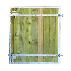 Porte de box cheval battant bas bois Pin du Nord Standard - La Gée