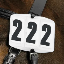 Porte numéro rectangulaire 3 chiffres bridon cheval - Waldhausen