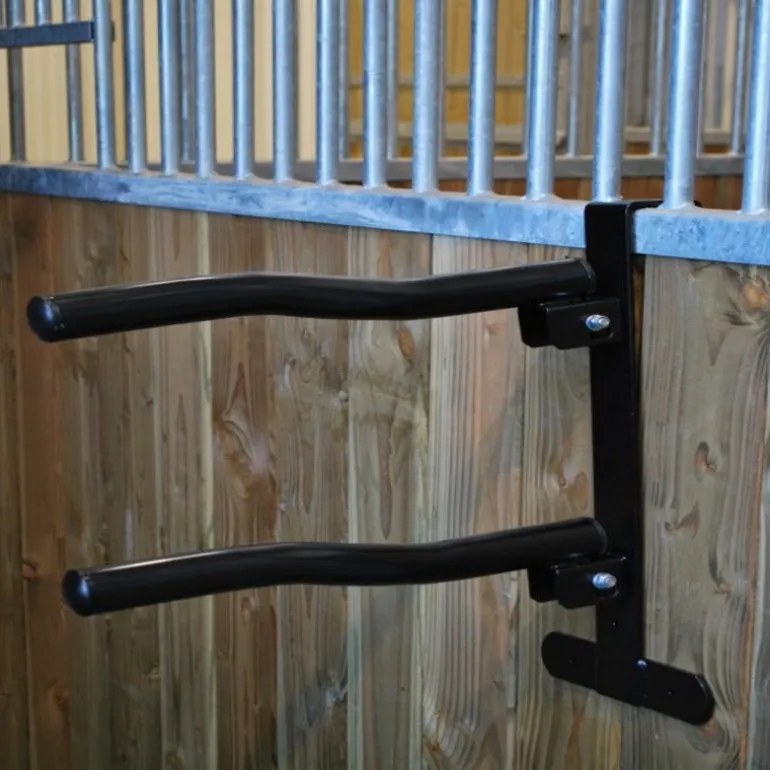 Porte selle de box amovible double - La Gée