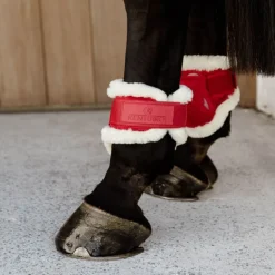 Protège-boulets cheval Bamboo Shield Velvet mouton - Kentucky