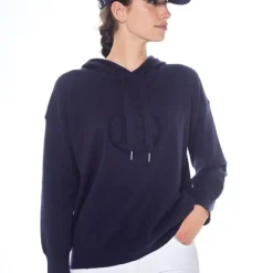 Pull à capuche femme équitation Santa - Harcour