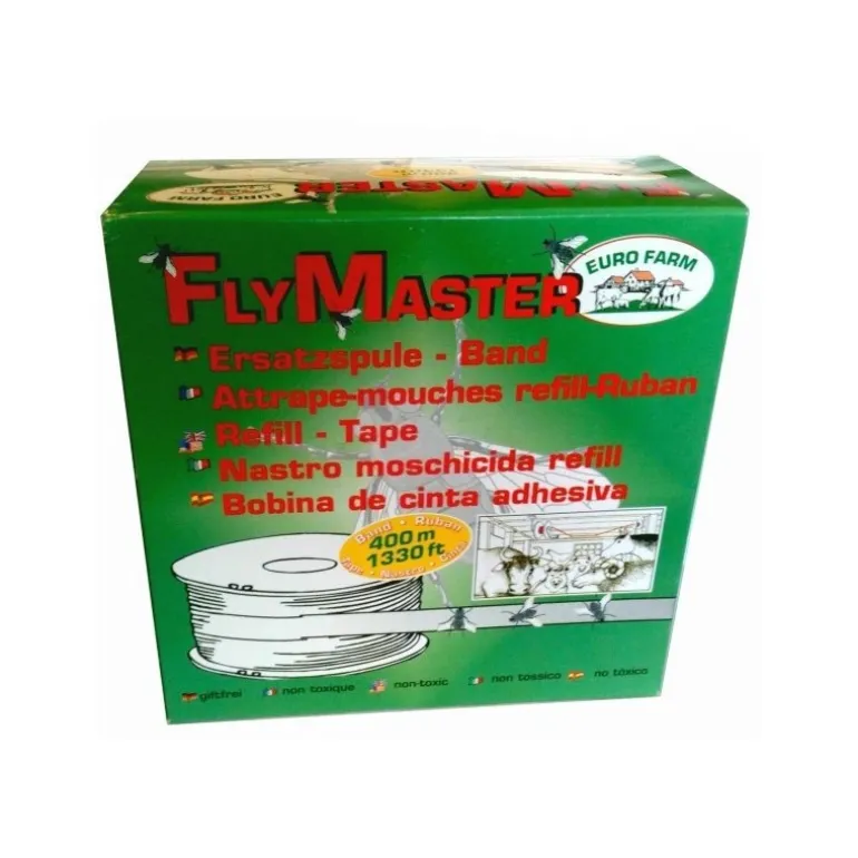 Recharge ruban attrape mouches cheval 400 m FlyMaster