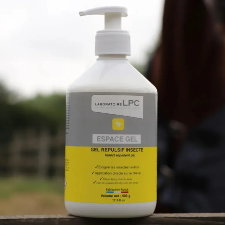 Répulsif anti-mouches cheval 500 ml Espace gel - Laboratoire LPC