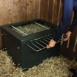 Râtelier à foin anti-poussière Haybox
