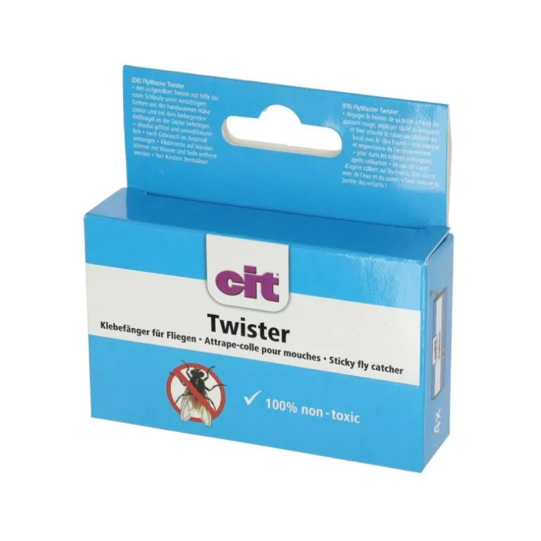 Rubans attrape-mouches cheval x4 Cit Twister