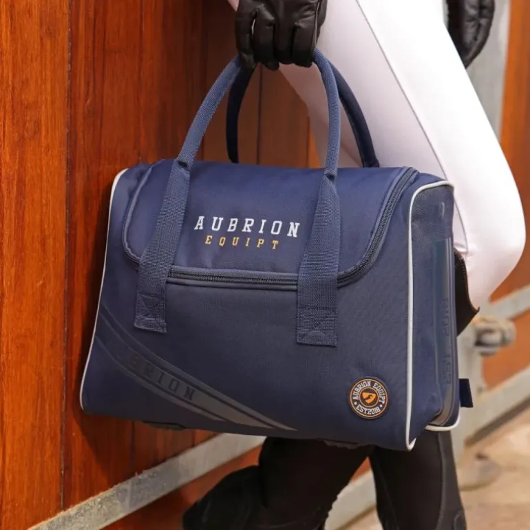 Sac de pansage cheval avec compartiments - Grooming Bag - Aubrion