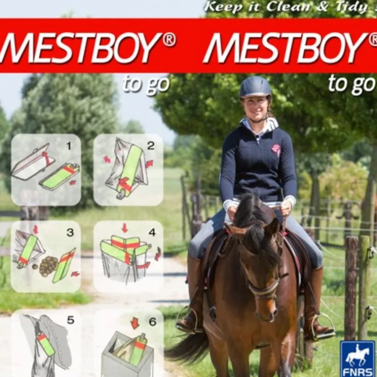 Sacs ramasse crottins balades/randonnées x4 Mestboy To Go - Harry's Horse
