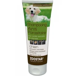Shampoing antiparasitaire et répulsif chien - Zoostar