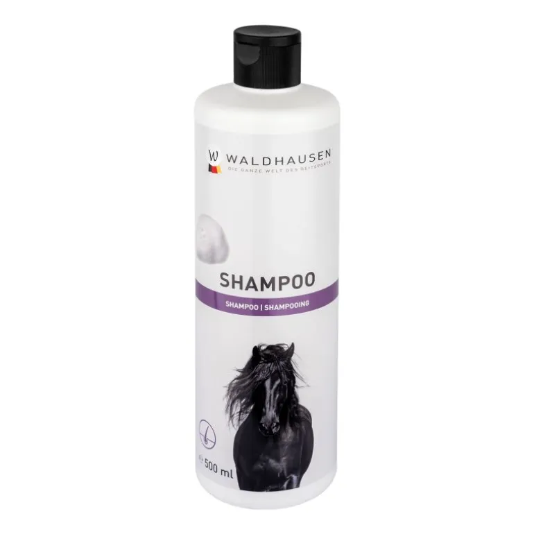 Shampoing doux cheval au cassis 500 ml - Waldhausen