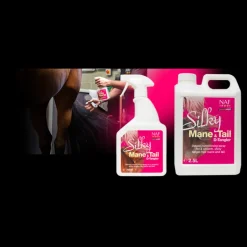 Silky démêlant lustrant cheval - Naf