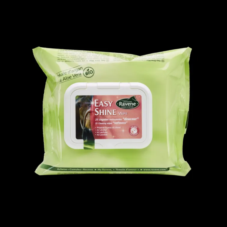 Soins zones sensibles en lingettes x 25 Easy Shine Wipe - Ravene