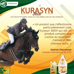 Souplesse articulaire cheval 1 L KuraSyn 360x - Trm