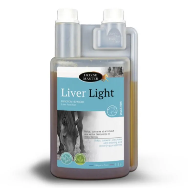 Soutien du foie cheval - Liver Light 1 L - Horse Master