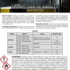 Spray désinfectant box, van et écurie cheval virucide multisurfaces 750 ml