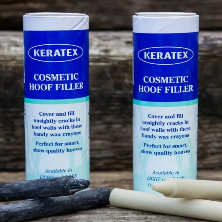 Sticks remplissage trous sabots cheval Cosmetic Hoof Filler (x4) - Keratex