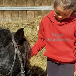 Sweat équitation Fille Future Championne - Kevin Staut Collection