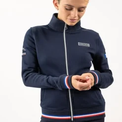 Sweat zippé équitation Femme Baloubeth France - Harcour