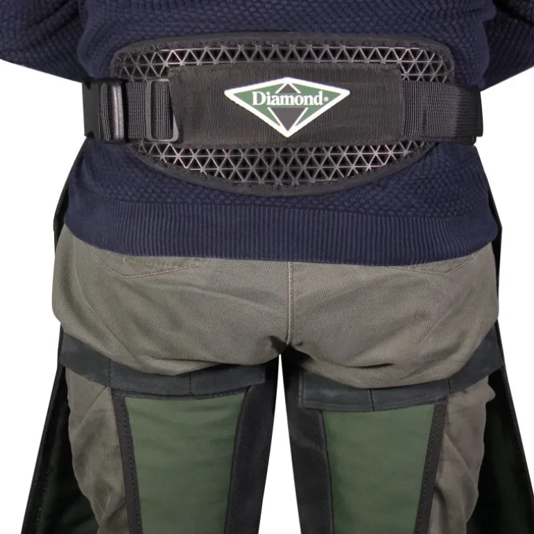 Tablier de maréchalerie nylon/cuir long - Diamond