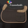 Tapis de randonnée cheval avec amortisseur en mouton intégré personnalisable - Mattes