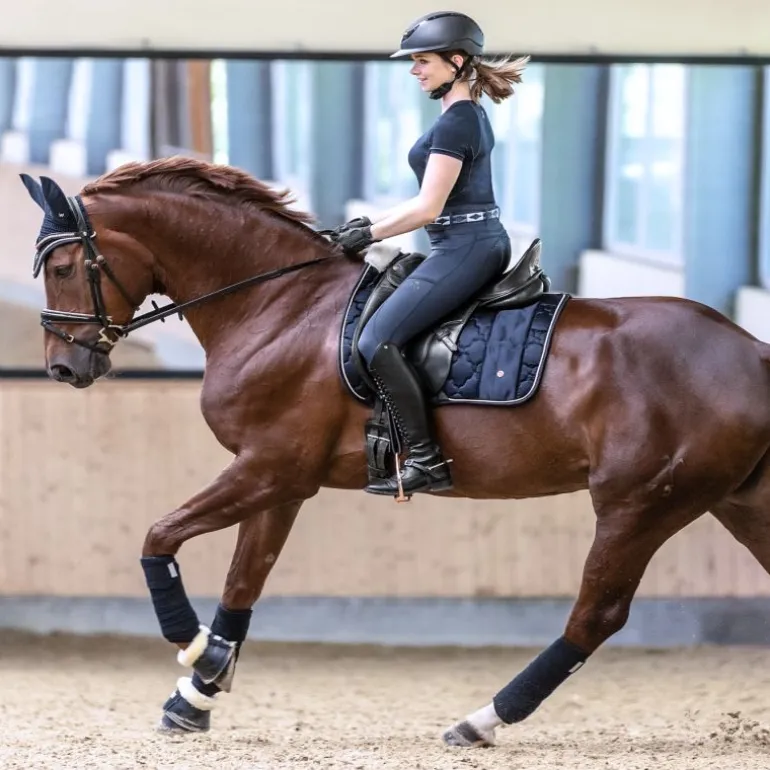 Tapis de selle cheval Modern Rosé - Waldhausen