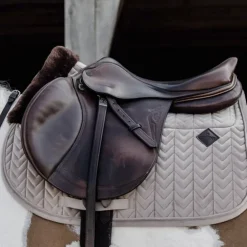 Tapis de selle cheval Skin Friendly Velvet - Kentucky