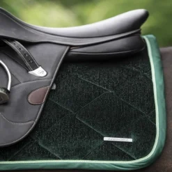 Tapis de selle cheval velours Glimmer - Lami-Cell