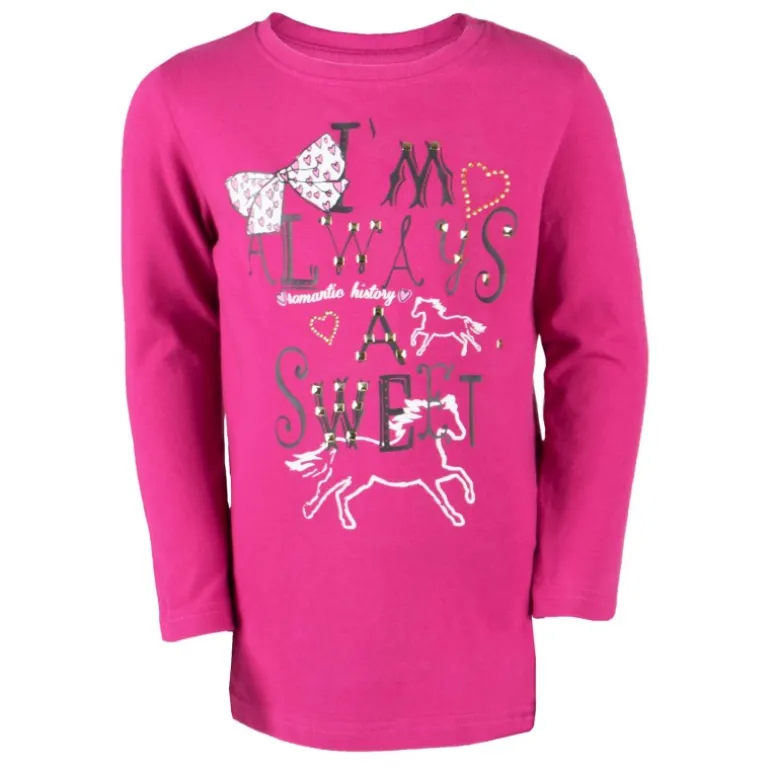 Tee-shirt manches longues Enfant Pony