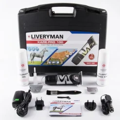 Tondeuse cheval batterie et secteur Kare Pro 100 Professional (3 peignes) - Liveryman