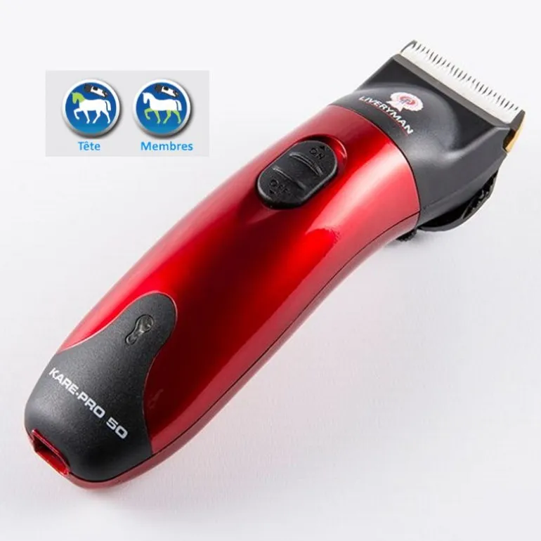 Tondeuse de finition cheval rechargeable Kare Pro 50 - Liveryman