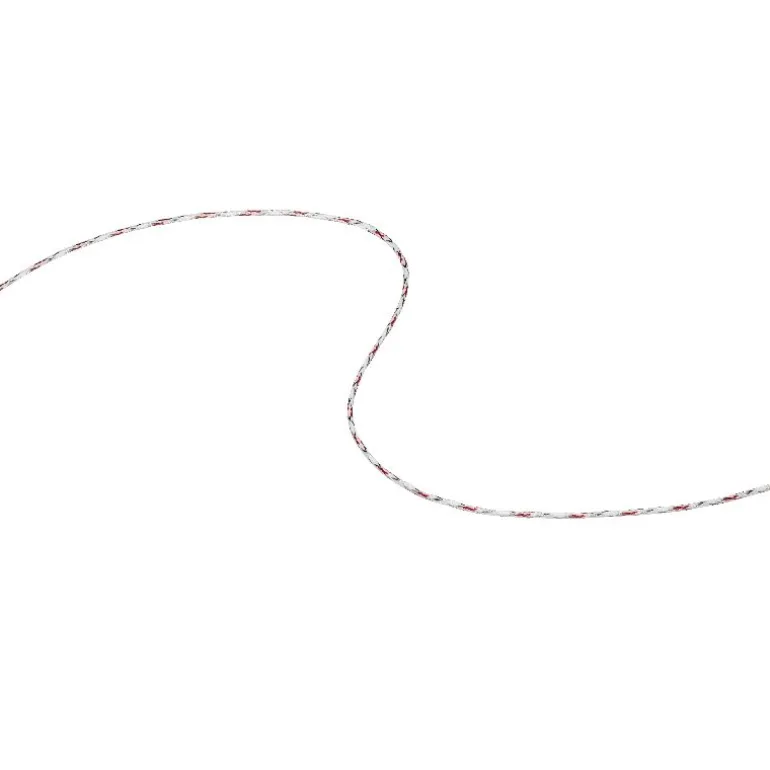 Tresse électroplastique Premium 3mm blanc/rouge en bobine 400m clôture cheval - Speedrite