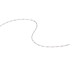 Tresse électroplastique Premium 3mm blanc/rouge en bobine 200m clôture cheval - Speedrite