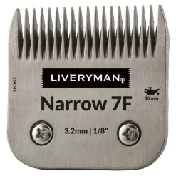 Tête de coupe de finition peigne tondeuse cheval Narrow 46 mm poil dense 3,2 mm - Liveryman