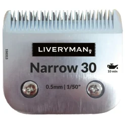 Tête de coupe de finition peigne tondeuse cheval Narrow 46 mm tête/membres 0,5 mm - Liveryman