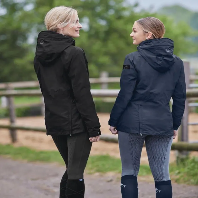 Veste équitation femme et enfant déperlante/coupe-vent Hamburg - Elt