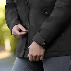 Veste équitation femme et enfant déperlante/coupe-vent Hamburg - Elt