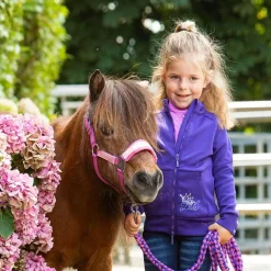 Veste zippé équitation enfant Diva Violet - Harry's Horse