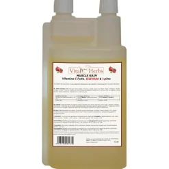Vitamine E Lysine & Selenium cheval 1 L Muscle Gain - Vital'Herbs